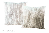 Light Brindle Cowhide Pillow 20x20 #A52904 by Hudson Hides