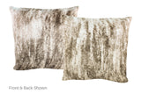Light Brindle Cowhide Pillow 20x20 #A52908 by Hudson Hides
