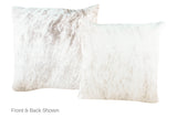 Light Brindle Cowhide Pillow 20x20 #A52912 by Hudson Hides