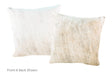 Light Brindle Cowhide Pillow 20x20 #A52914 by Hudson Hides