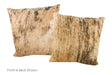 Light Brindle Cowhide Pillow 20x20 #A52915 by Hudson Hides