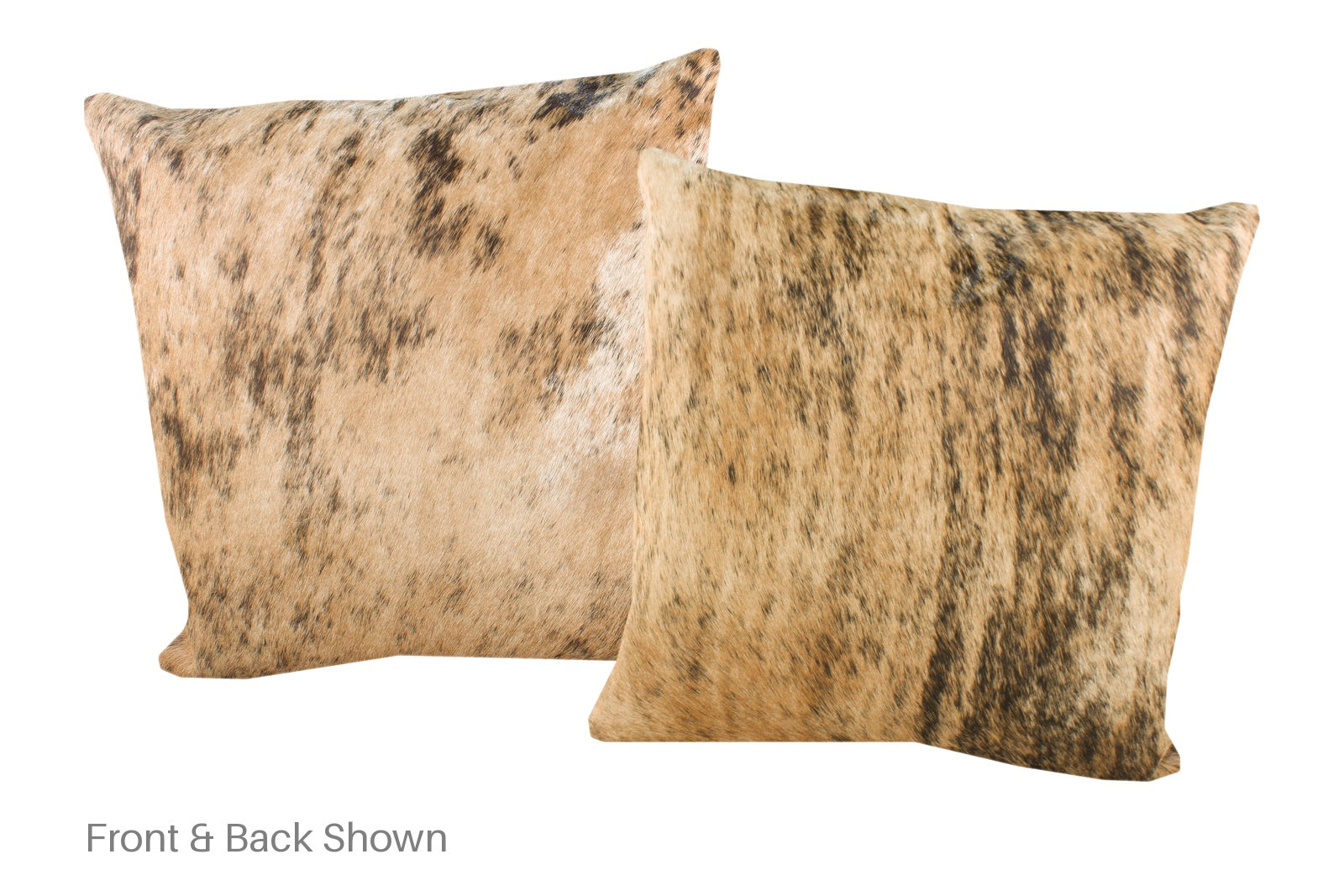 Light Brindle Cowhide Pillow #A52915