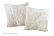 Light Brindle Cowhide Pillow 20x20 #A52916 by Hudson Hides