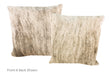 Light Brindle Cowhide Pillow 20x20 #A52928 by Hudson Hides