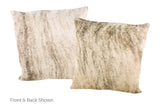 Light Brindle Cowhide Pillow 20x20 #A52932 by Hudson Hides
