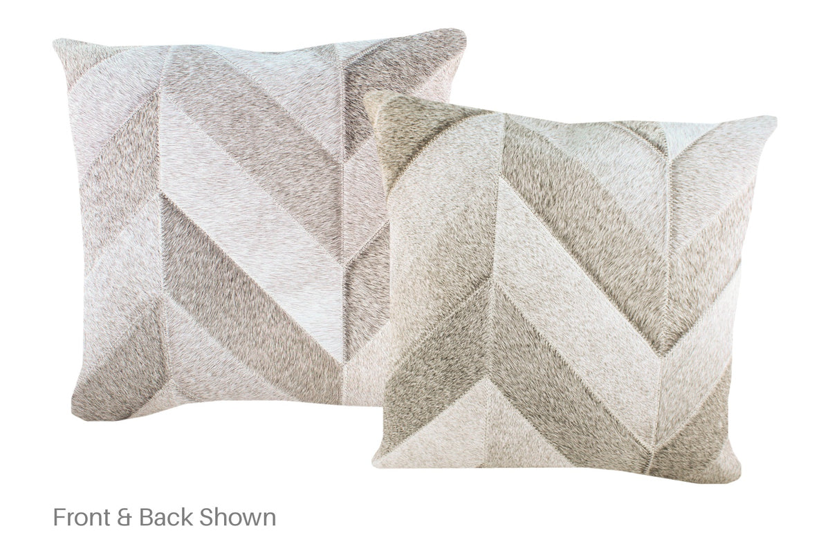 Patchwork Cowhide Pillow #A52938