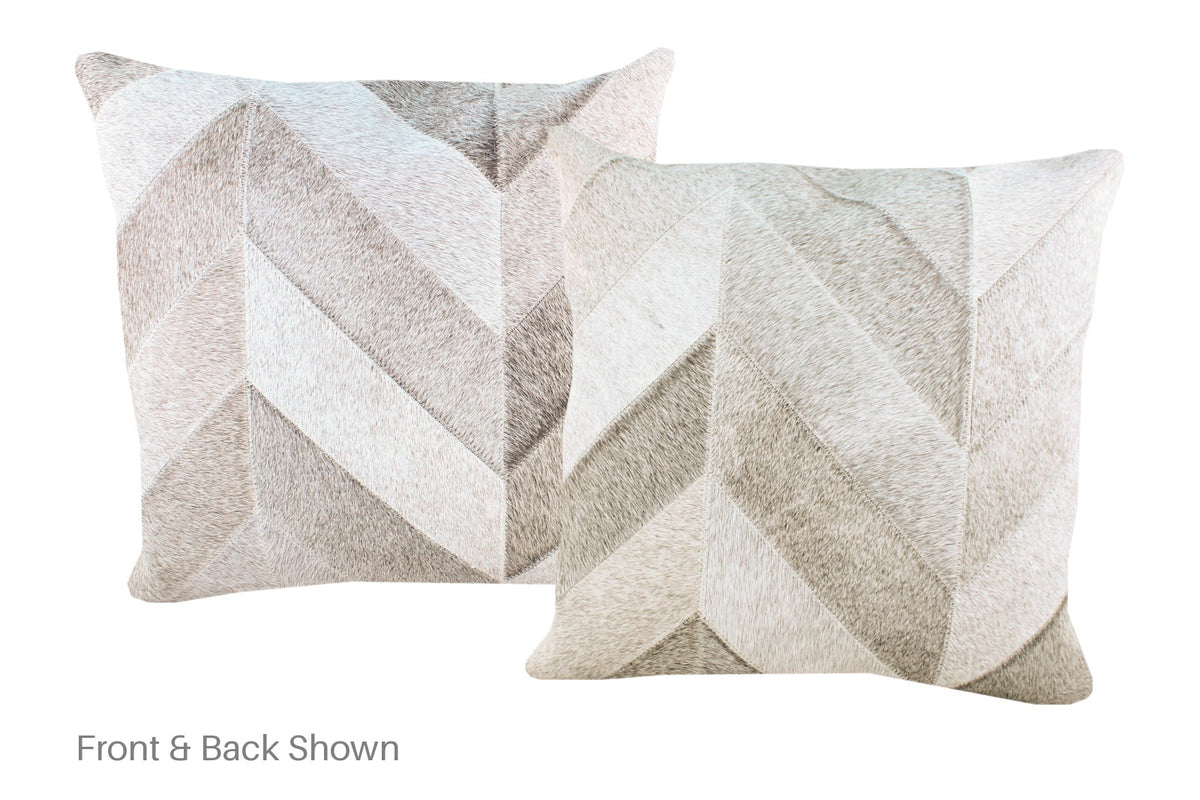 Patchwork Cowhide Pillow #A52940