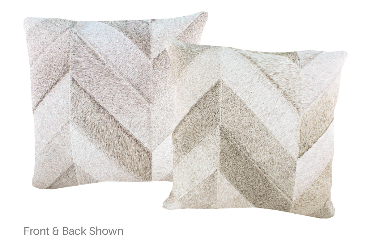 Patchwork Cowhide Pillow #A52941