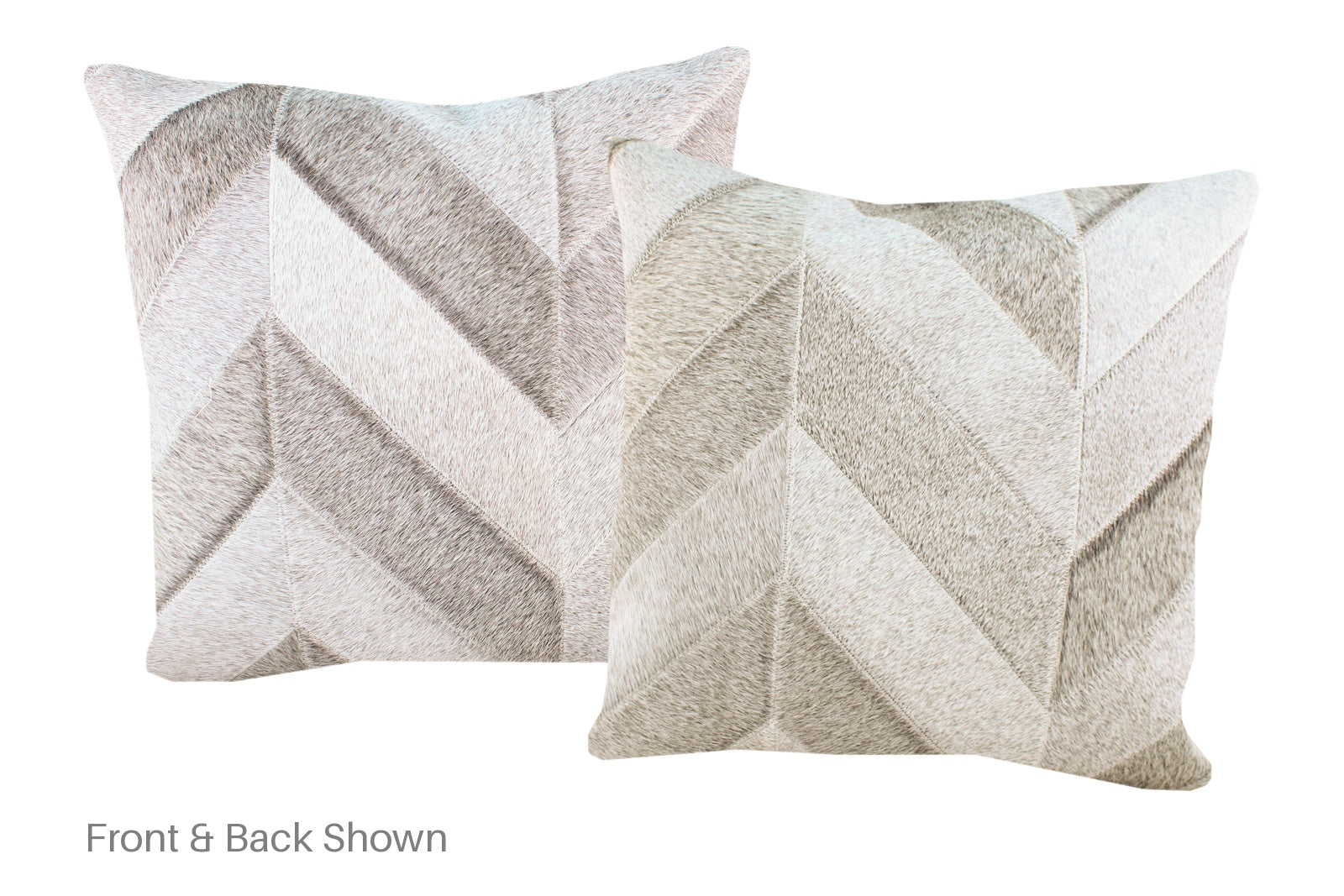 Patchwork Cowhide Pillow #A52942