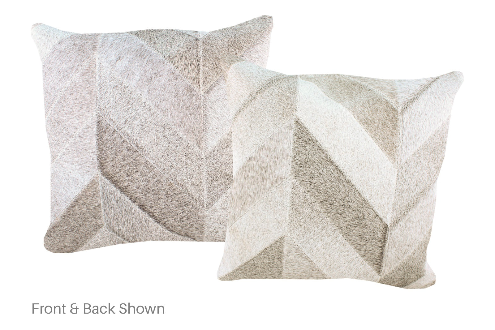 Patchwork Cowhide Pillow #A52943