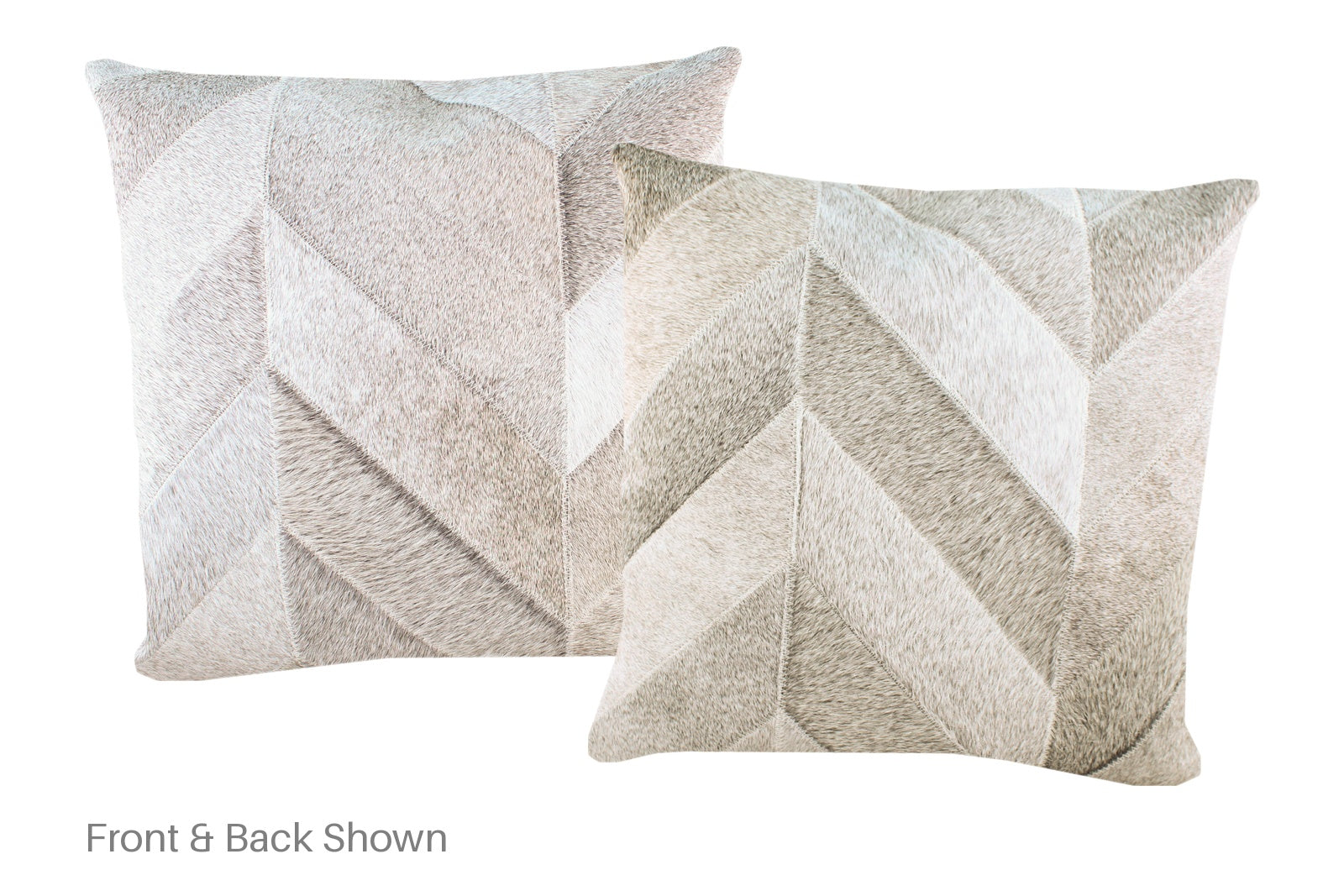 Patchwork Cowhide Pillow #A52945