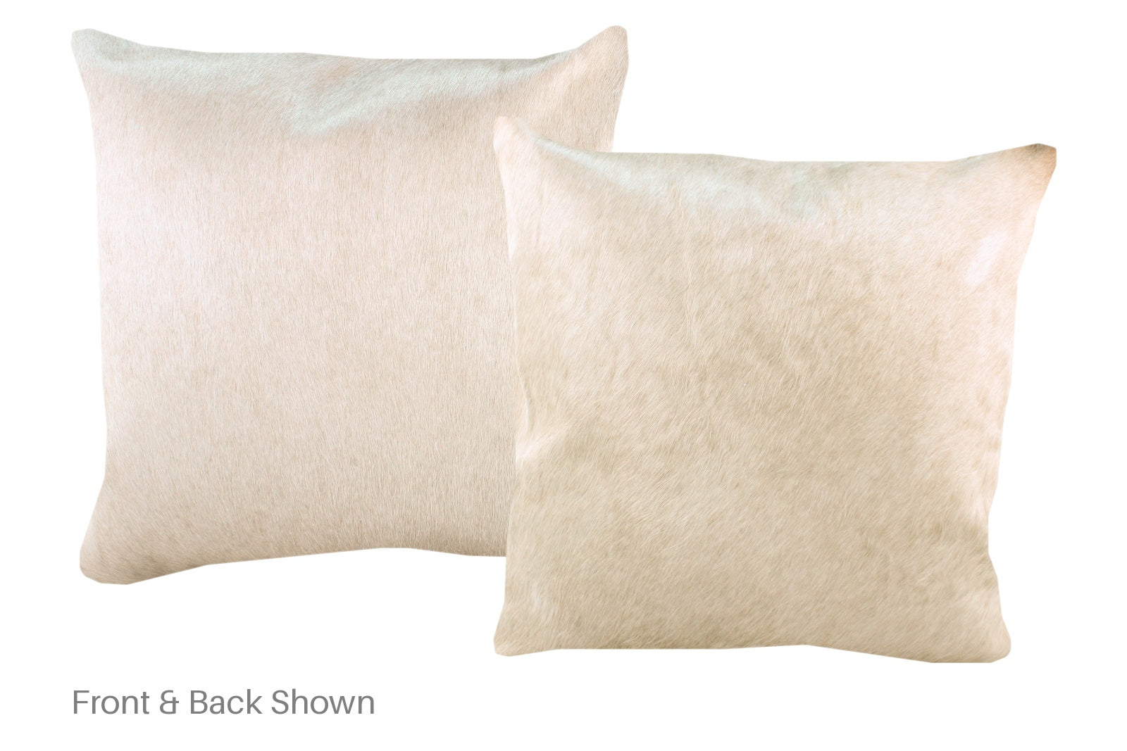 Champagne Cowhide Pillow #A52954