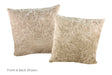 Champagne Cowhide Pillow 20x20 #A52955 by Hudson Hides