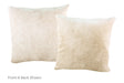 Champagne Cowhide Pillow 20x20 #A52956 by Hudson Hides