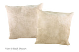 Champagne Cowhide Pillow 20x20 #A52957 by Hudson Hides