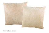 Champagne Cowhide Pillow 20x20 #A52959 by Hudson Hides