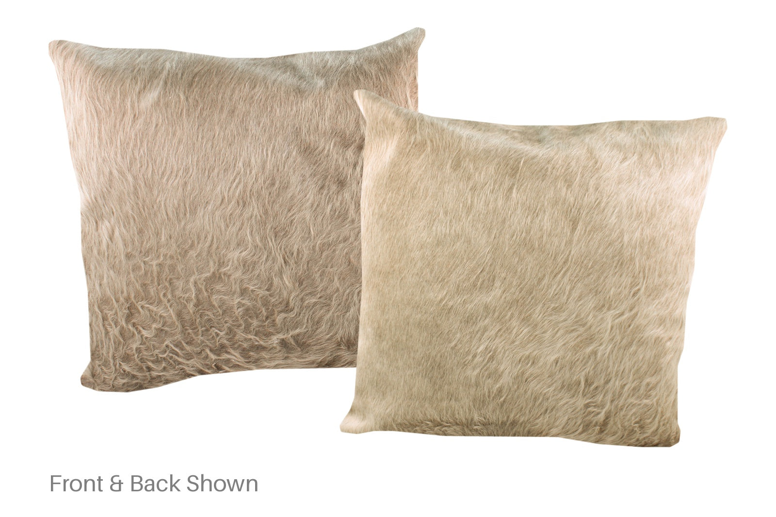 Champagne Cowhide Pillow #A52963