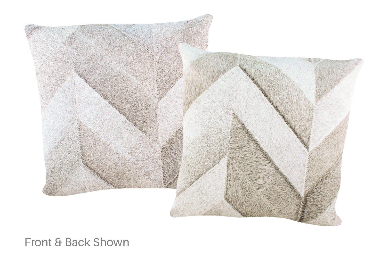 Patchwork Cowhide Pillow #A52965