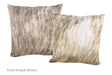 Light Brindle Cowhide Pillow 20x20 #A52967 by Hudson Hides