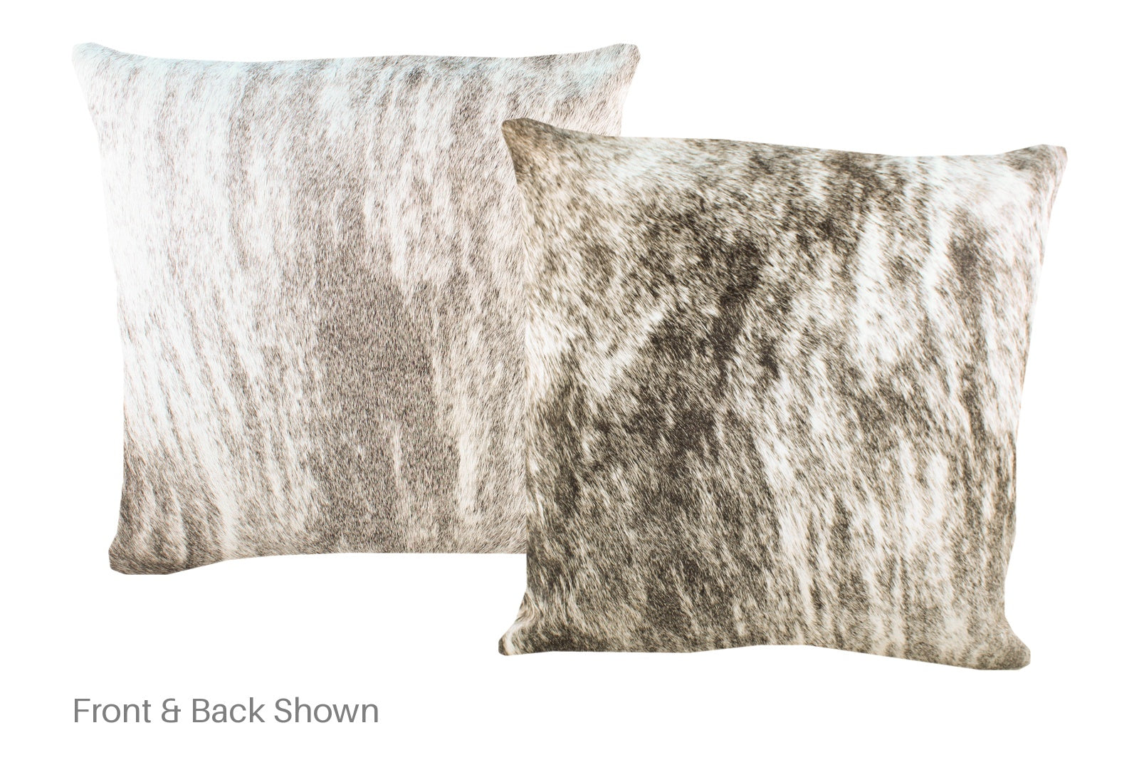 Light Brindle Cowhide Pillow #A52968
