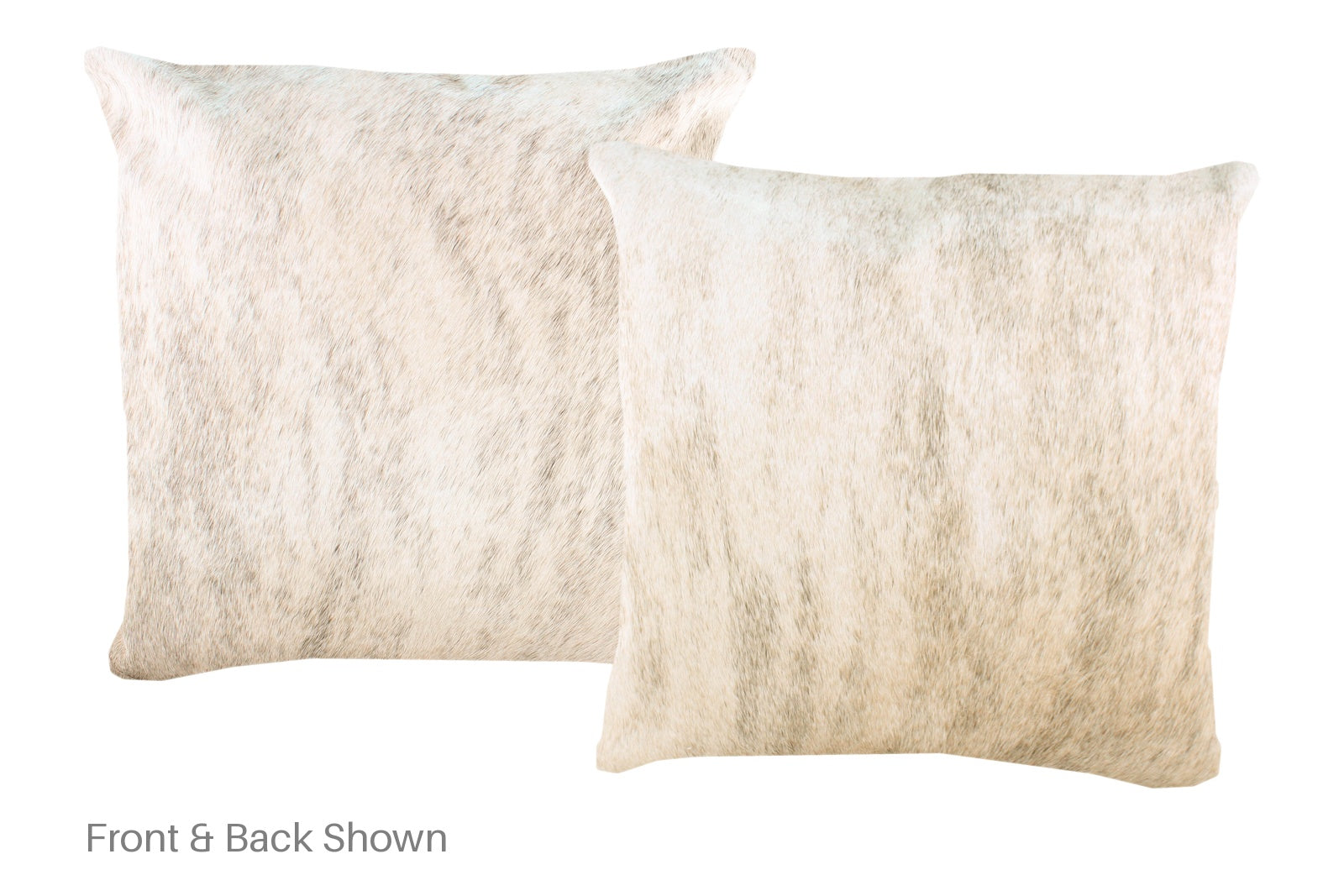 Light Brindle Cowhide Pillow #A52969