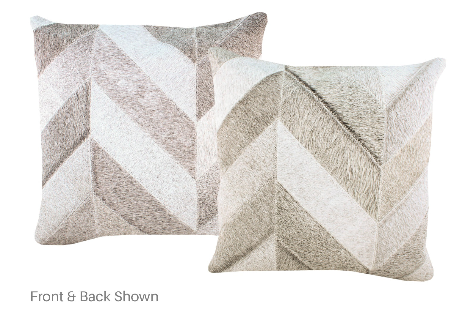 Patchwork Cowhide Pillow #A52979