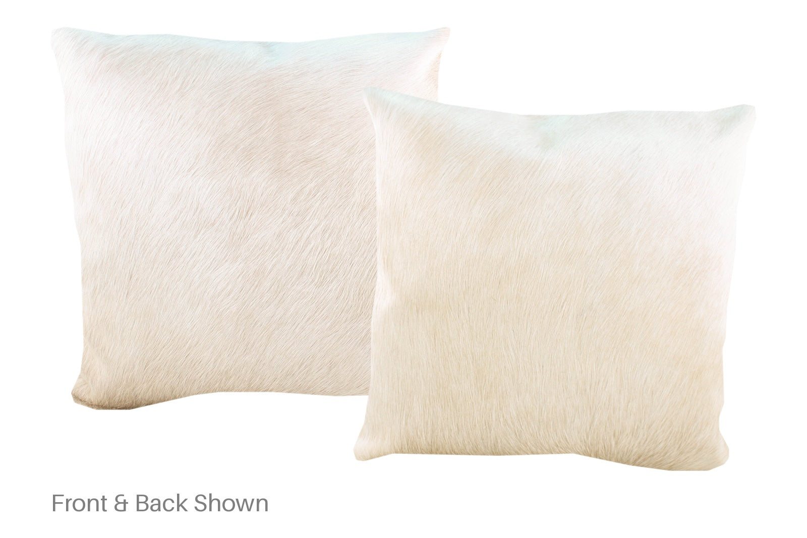 Champagne Cowhide Pillow #A52980
