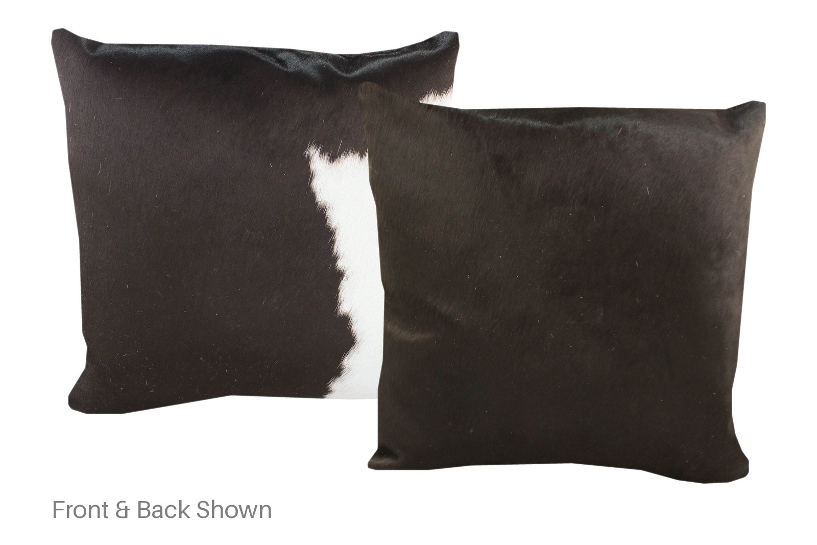 Black and White Cowhide Pillow #A52984