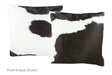 Black and White Cowhide Pillow 20x20 #A52995 by Hudson Hides