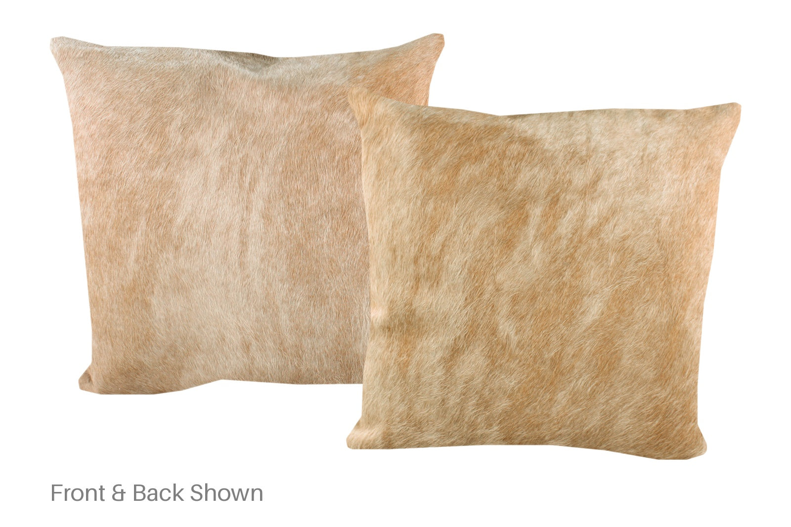 Caramel Cowhide Pillow #A52999