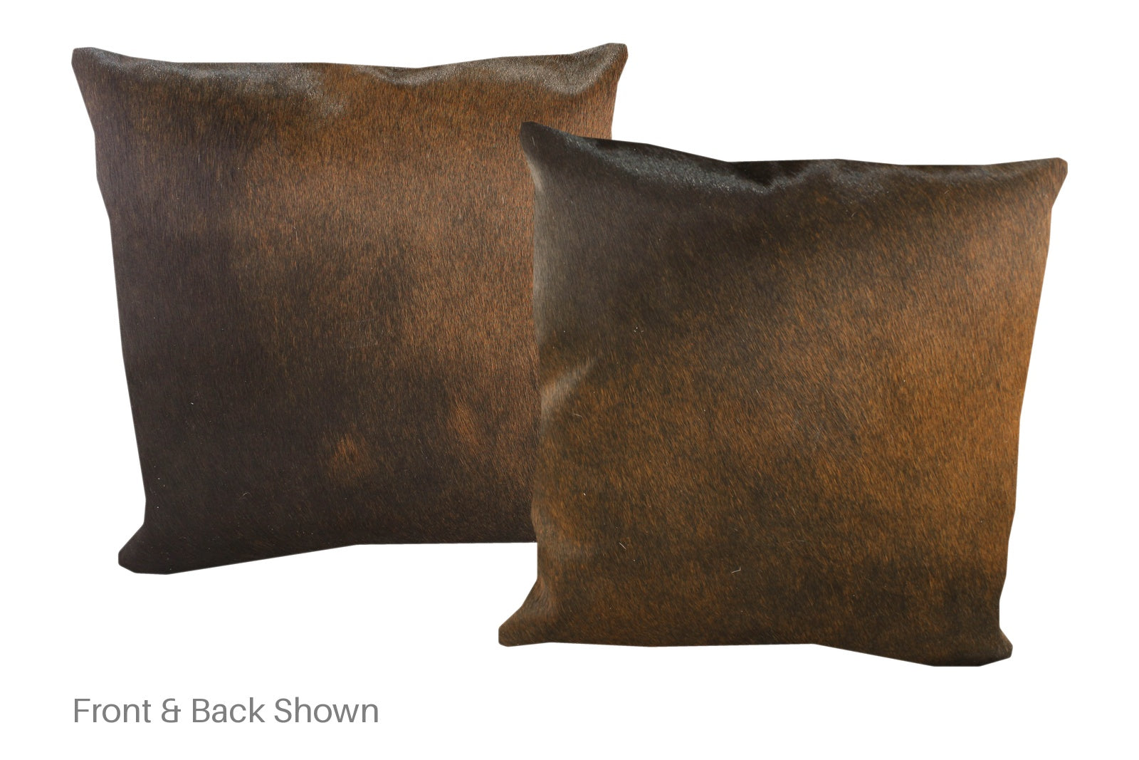 Chocolate Cowhide Pillow #A53003
