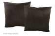 Solid Black Cowhide Pillow 20x20 #A53013 by Hudson Hides