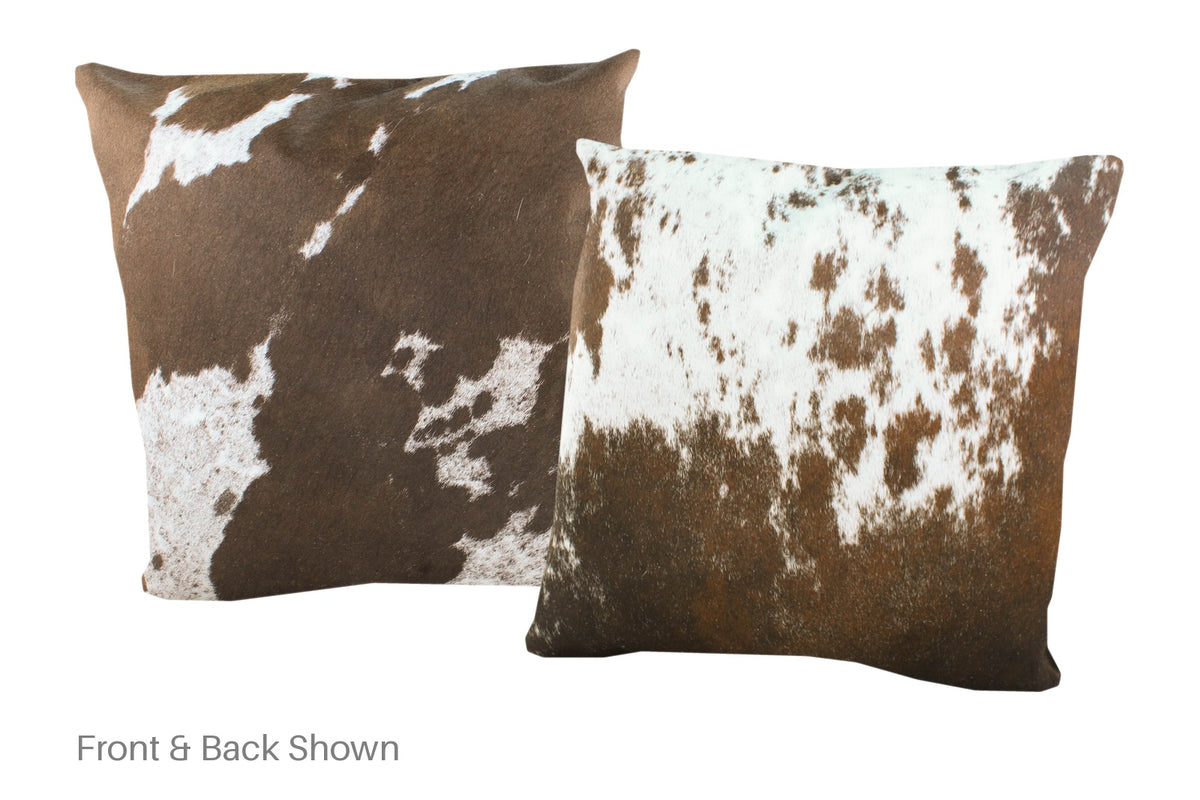 Chocolate Cowhide Pillow #A53023