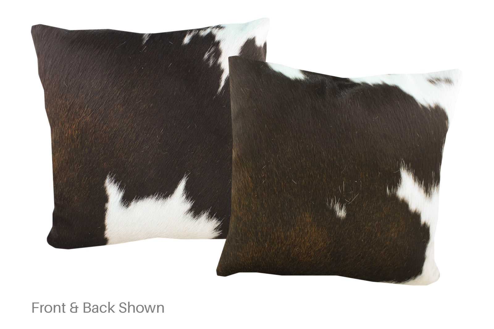 Chocolate Cowhide Pillow #A53024