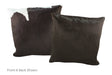 Black and White Cowhide Pillow 20x20 #A53030 by Hudson Hides