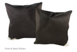 Black and White Cowhide Pillow 20x20 #A53034 by Hudson Hides