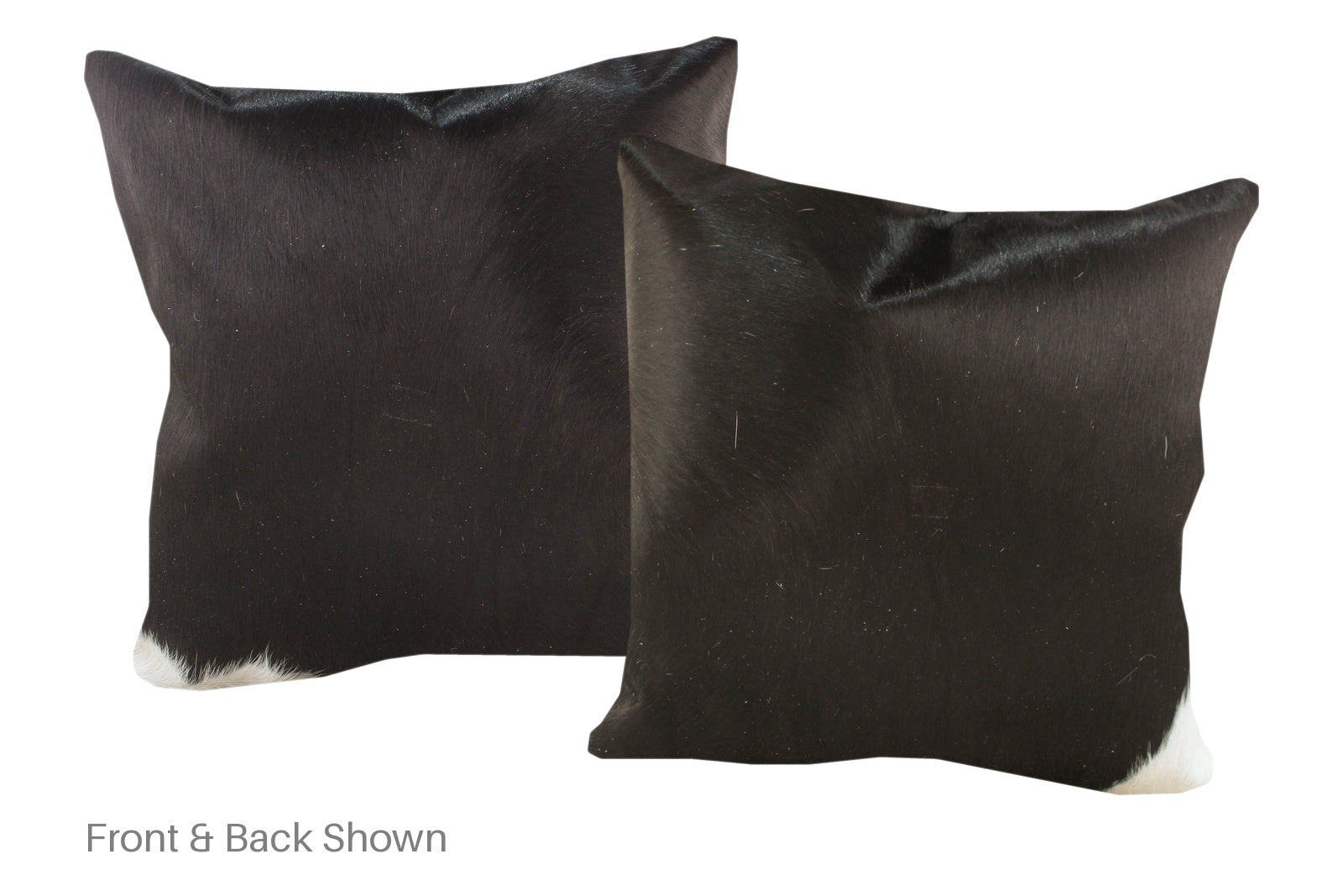 Black and White Cowhide Pillow #A53034