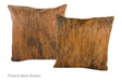 Medium Brindle Cowhide Pillow 20x20 #A53035 by Hudson Hides