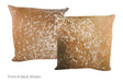Salt and Pepper Brown Cowhide Pillow 20x20 #A53038 by Hudson Hides