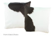 Black and White Cowhide Pillow 20x20 #A53040 by Hudson Hides