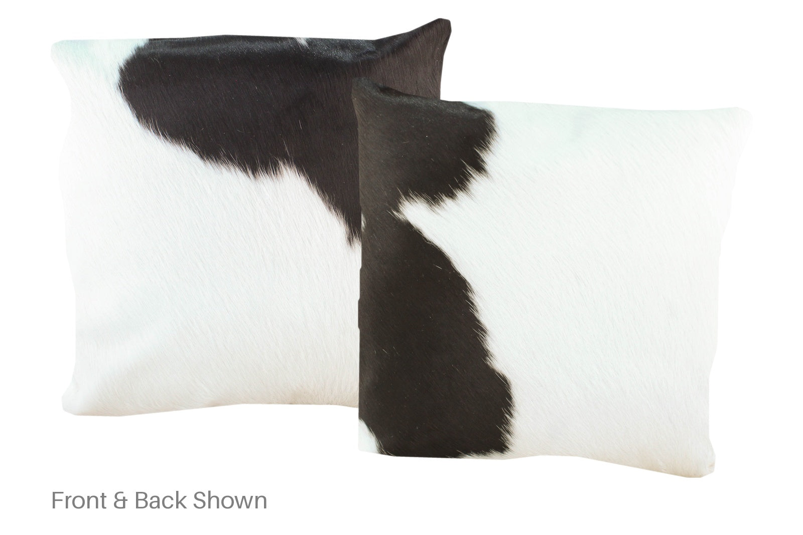 Black and White Cowhide Pillow #A53040