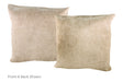Taupe Cowhide Pillow 20x20 #A53042 by Hudson Hides