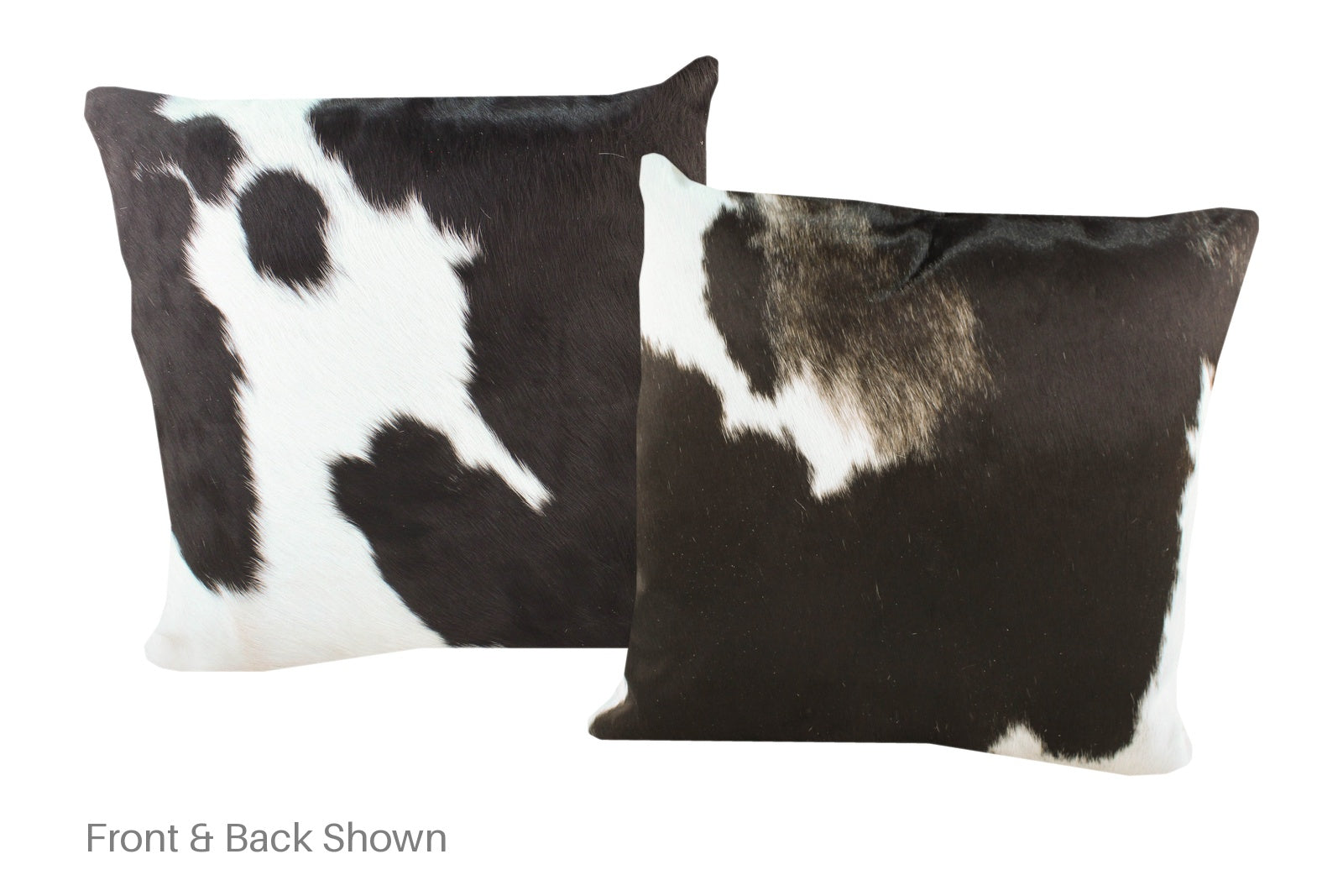 Black and White Cowhide Pillow #A53043