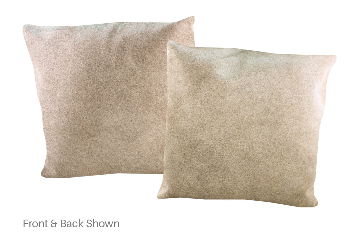 Grey Cowhide Pillow #A53050