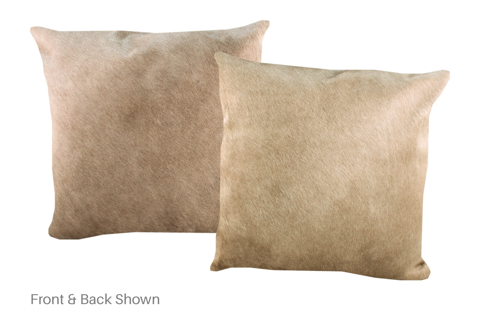 Champagne Cowhide Pillow #A53052