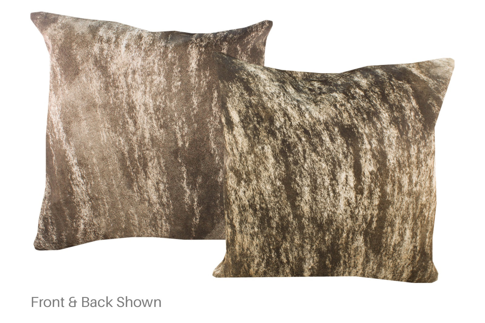 Dark Brindle Cowhide Pillow #A53054