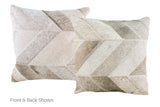 Patchwork Cowhide Pillow 20x20 #A53055 by Hudson Hides