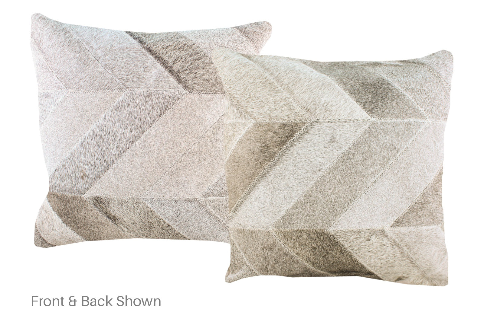 Patchwork Cowhide Pillow #A53055