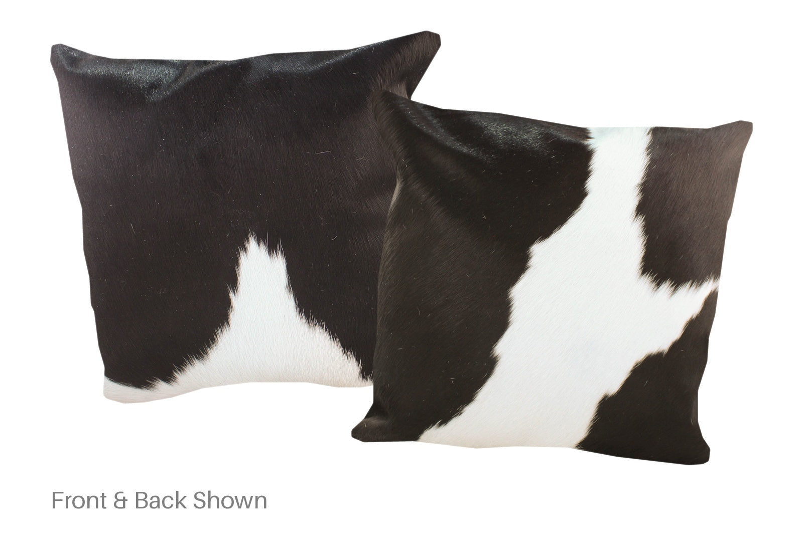 Black and White Cowhide Pillow #A53057