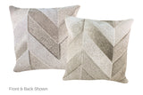 Patchwork Cowhide Pillow 20x20 #A53058 by Hudson Hides